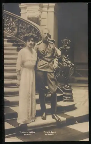 AK Prince Juan Kontantinovich et Princess Helene von Russland