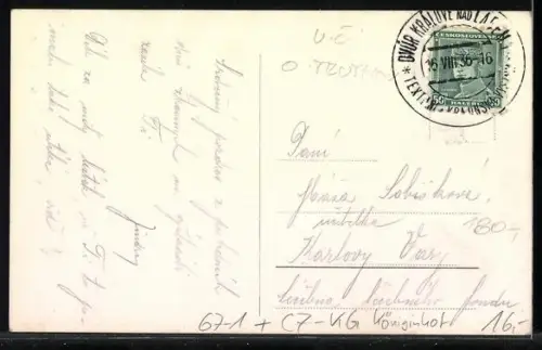 AK Königshof, Vystava Dvore Kraloven 1936