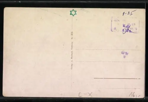 AK Zürich, Rüti, Blick zur Maschinenfabrik