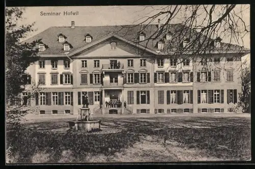 AK Hofwil, Blick zum Seminar Hofwil