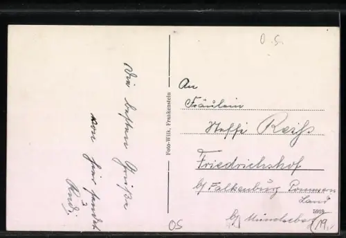 AK Ottmachau, Partie am Strandbad, 