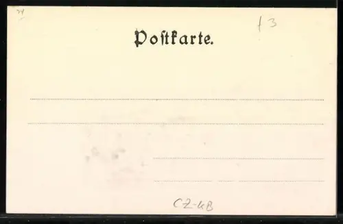 AK Marienbad, Hotel Waldschloss in der Waldbrunnenstrasse