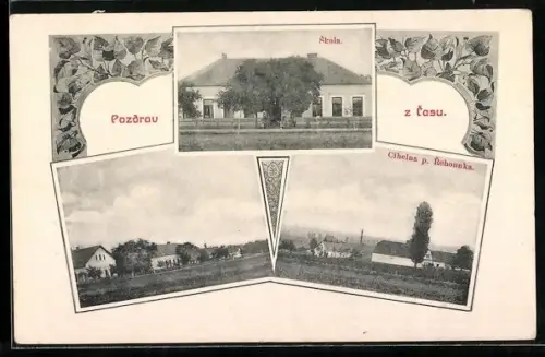 AK Casy, Skola, Cihelna p. Rehounka