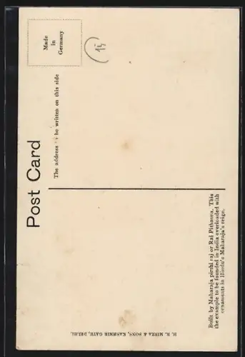 AK Delhi, Pirthi Raj Temple