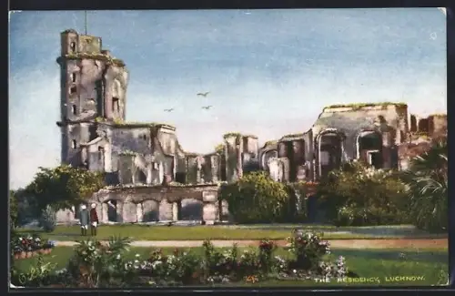 Künstler-AK Lucknow, The Residency