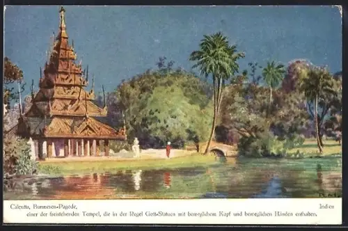 AK Calcutta, Burmesen-Pagode