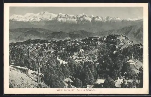 AK Darjeeling, View from St. Paul`s School