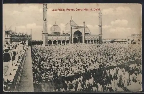 AK Delhi, Last Friday Prayer, Juma Masjid
