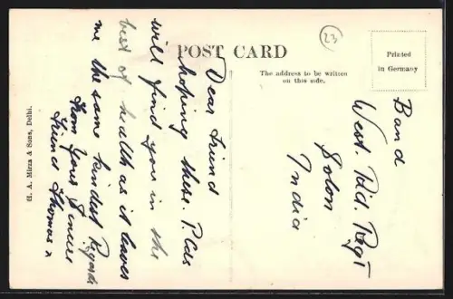 AK Delhi, Coronation Durbar 1911, H. H. The Nawab. Bahawalpur Camp