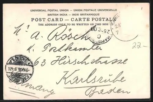 AK Calcutta, the Howrah Bridge