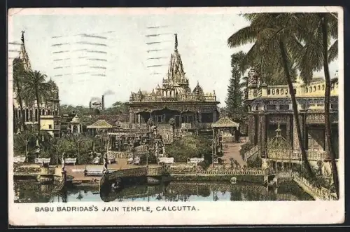 AK Calcutta, Babu Badridass Jain temple, Gesamtansicht des Tempels