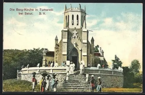 AK Tumarelli bei Salur, Die Berg-Kirche