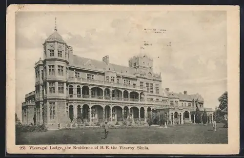 AK Simla, Ciceregal Lodge, The Residence of H. E. the Viceroy