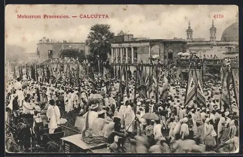 AK Calcutta, Mohurrum Procession