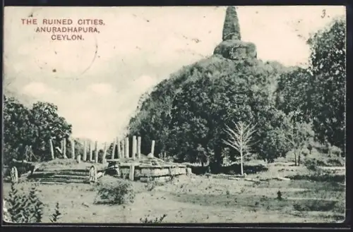 AK Anuradhapura, Ceylon, The ruined Cities