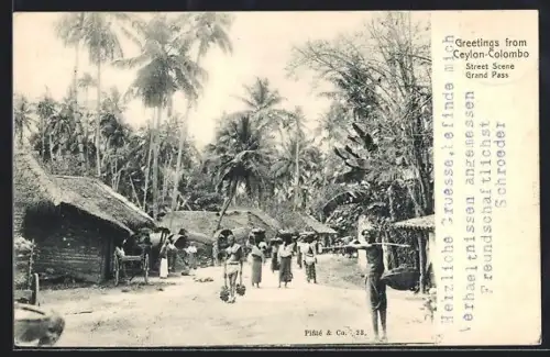 AK Colombo, Street Scene, Grand Pass