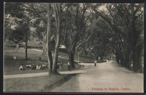 AK Badulla, Entrance to City