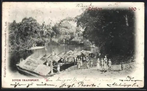 AK Ceylon, River Transport