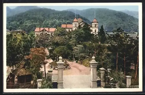 AK Kobe, The Tor-Hotel, Entrance to Garden