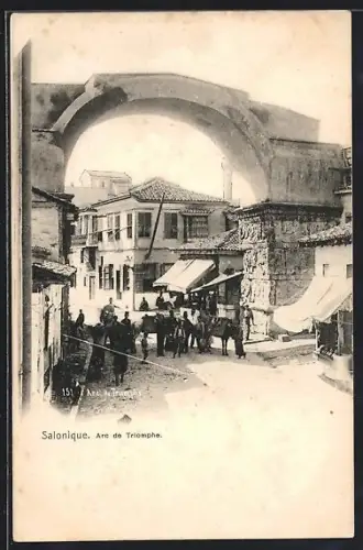 AK Salonique, Arc de Triomphe