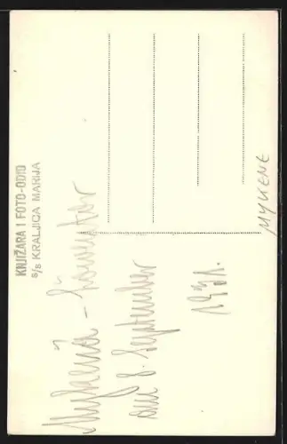 Foto-AK Mykene, Gruppenfoto vor dem Löwentor 1931