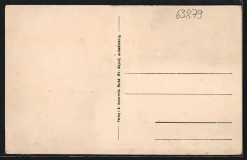 AK Rohrbrunn /Spessart, Jagdschloss Rohrbrunn, Gasthaus zum Hochspessart