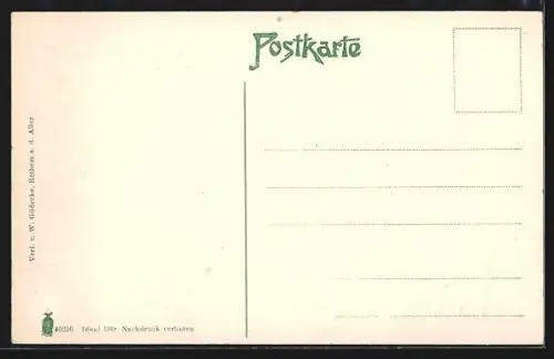 AK Gr. Häuslingen a. d. Aller, Niedersächsisches Bauernhaus