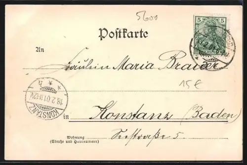 AK Elberfeld, Wasserfall, Hardt-Anlagen, Bürger-Krankenhaus vor der Hardt