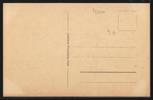 AK Düsseldorf, Grosser Festsaal, Hotel Breidenbacher Hof