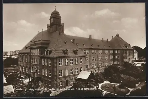 AK Flensburg, Auguste-Victoria-Schule, Lyceum nebst Oberlyceum