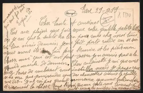 AK Trier, Liebfrauenstrasse, Blick auf Dom und umliegende Gebäude