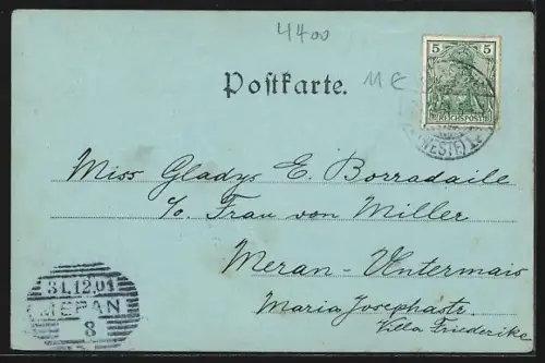 Mondschein-AK Münster i. W., Blick auf den Domplatz und St.-Paulus-DomStrassenpartie mit Geschäft