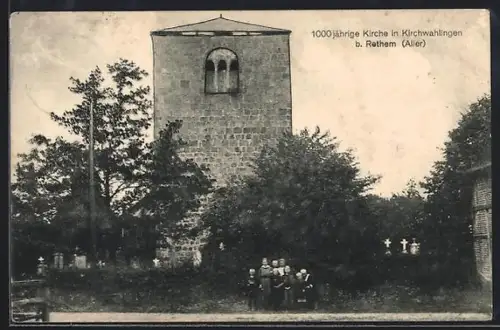 AK Kirchwahlingen b. Rethem, 1000-jährige Kirche