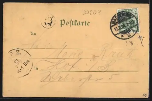 Mondschein-Lithographie Magdeburg, Kloster U. L. Frauen