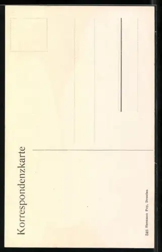 AK Marienbad, Brücke zum Cafe Alm