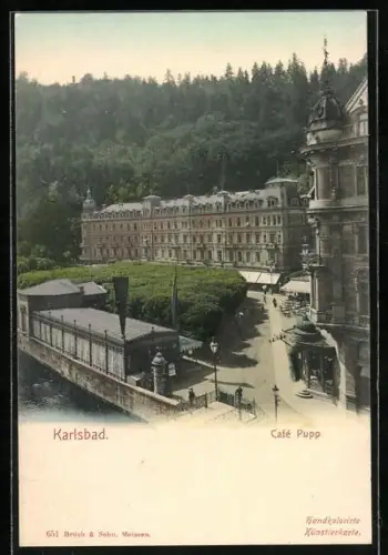 AK Karlsbad, Café Pupp