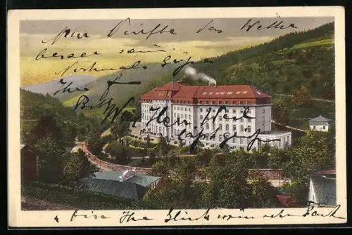 AK St. Joachimstal, Palace-Hotel