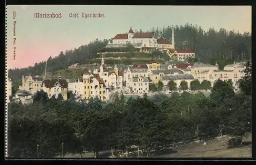 AK Marienbad, Cafe Egerländer