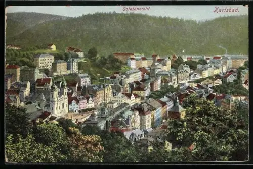 AK Karlsbad, Totalansicht