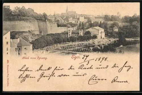 AK Eger, Blick vom Sprung