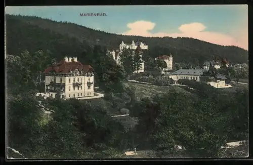 AK Marienbad, Teilansicht