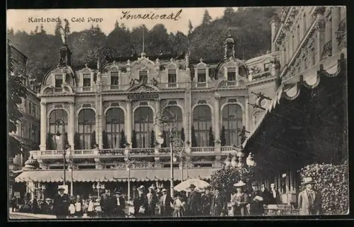 AK Karlsbad, Café Pupp