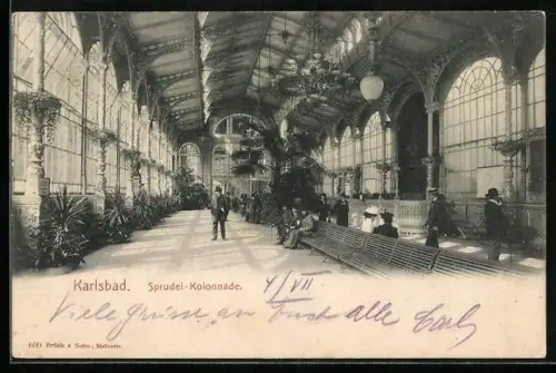 AK Karlsbad, Sprudel-Kolonnade