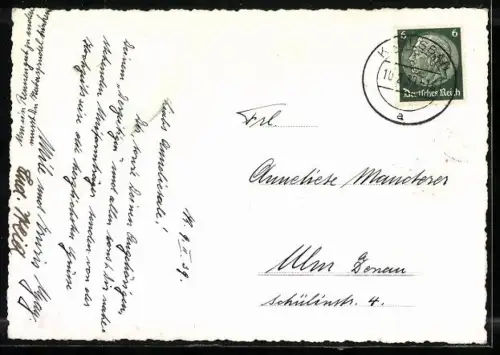 AK Karlsbad, Westend, Panorama