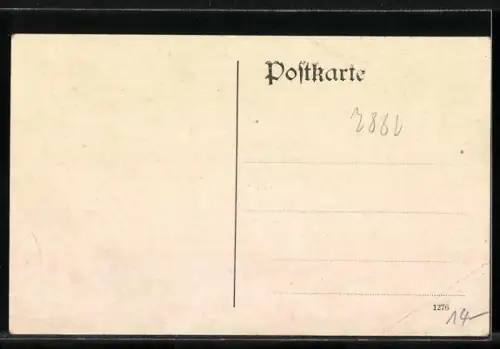 AK Säckingen, Ansicht von Nordost