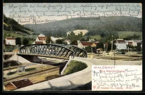 AK Waldshut, Neue Bahnüberführung