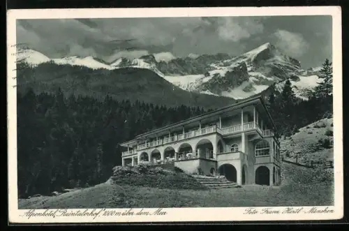 AK Garmisch-Partenkirchen, Hotel Raintalerhof