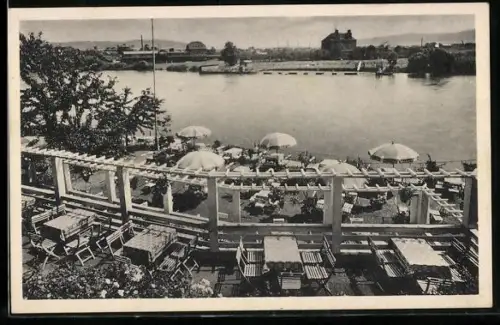 AK Hameln a. Weser, Restaurant Strandhaus, Inh. Hermann Klodt