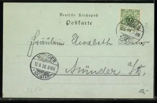 AK Hameln, Partie am Klütturm