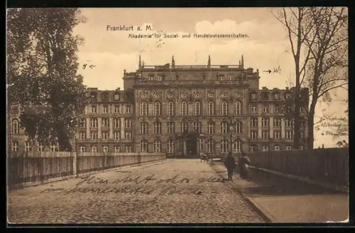 AK Frankfurt-Bockenheim, Akademie für Sozial-und Handelswissenschaften
